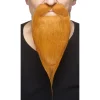 Mustasch med skägg, royal wizzard röd