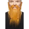 Mustasch med skägg, viking röd