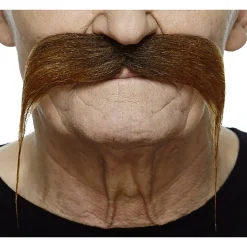 Mustasch, outlaw brun