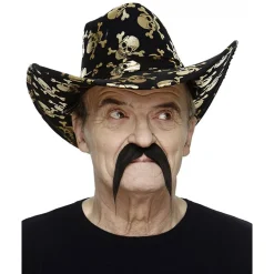 Mustasch, ranger svart