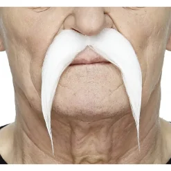 Mustasch, ranger vit