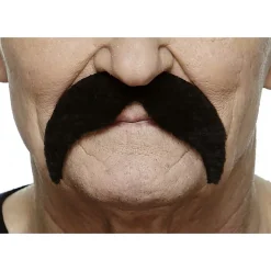 Mustasch, rebel svart