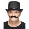 Mustasch, sheriff svart