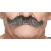 Mustasch, sheriff svart/vit