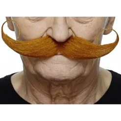 Mustasch, showman röd