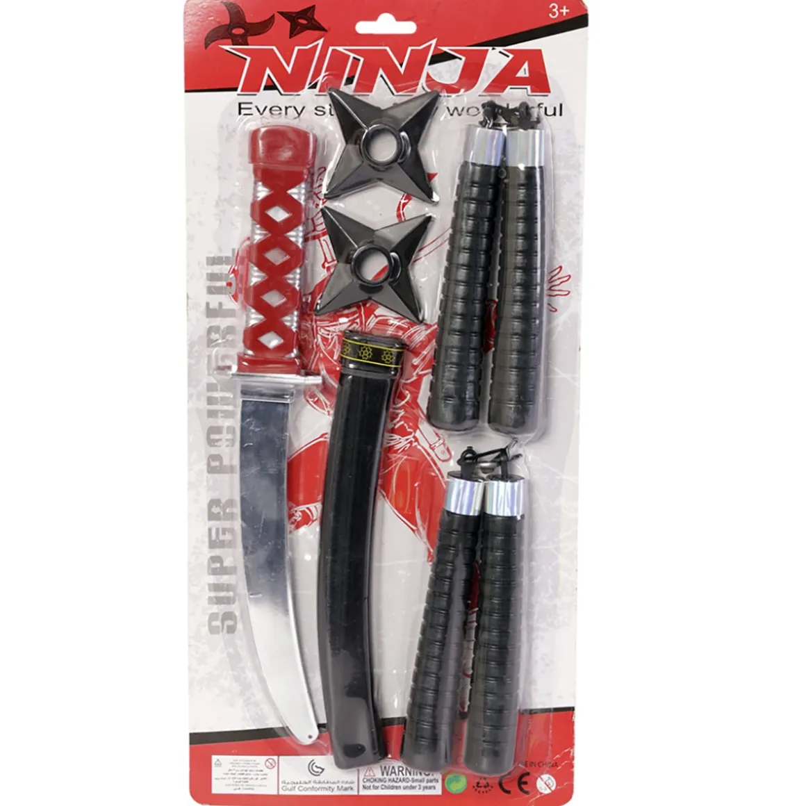 Ninjaset, 6 delar
