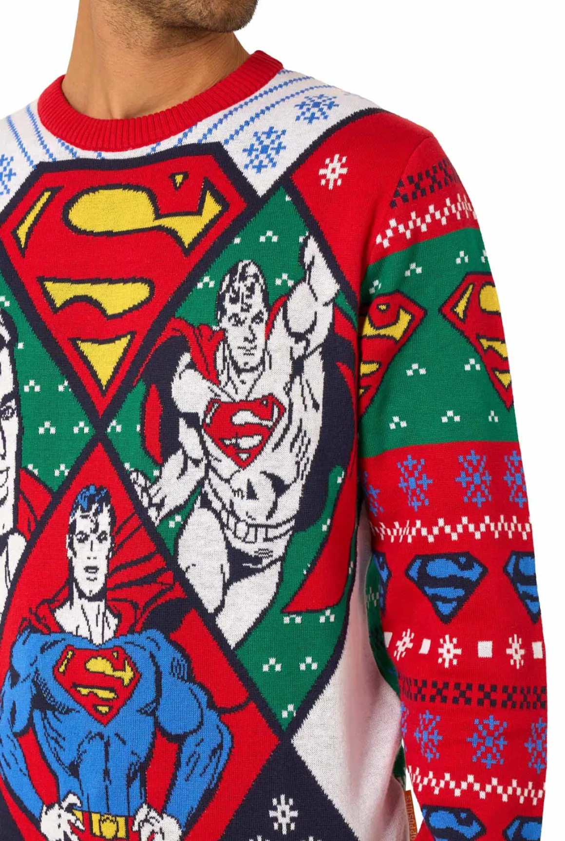 Opposuits jultröja Superman