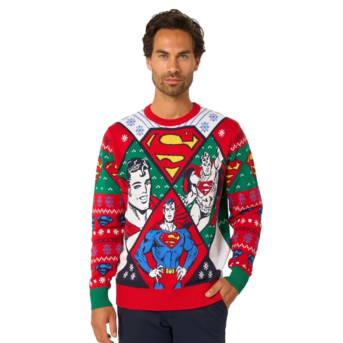 Opposuits jultröja Superman