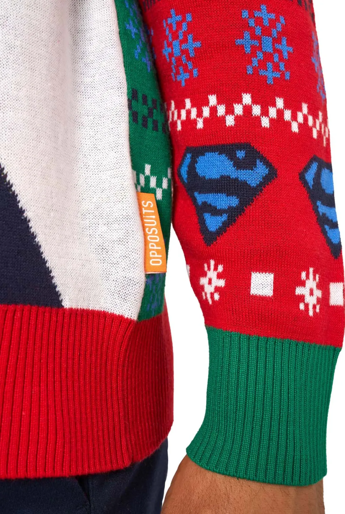 Opposuits jultröja Superman