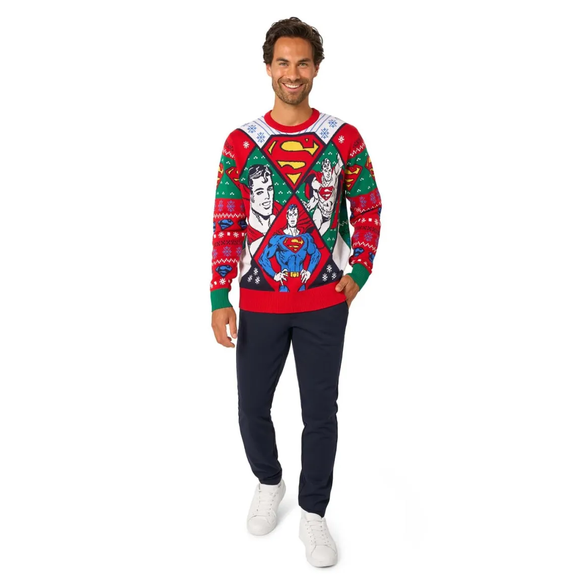 Opposuits jultröja Superman