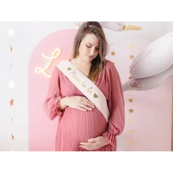 Ordensband, mom to be ljusrosa 75 cm