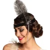 Pannband, flapper svart
