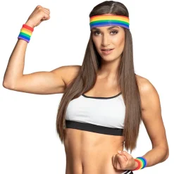 Pannband inkl svettband, pride