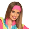 Pannband, neon rosa