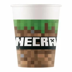 Pappersmuggar, Minecraft 200 ml 8 st