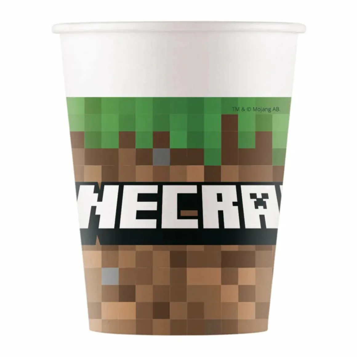 Pappersmuggar, Minecraft 200 ml 8 st