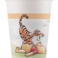 Pappersmuggar, Nalle Puh 200 ml 8 st