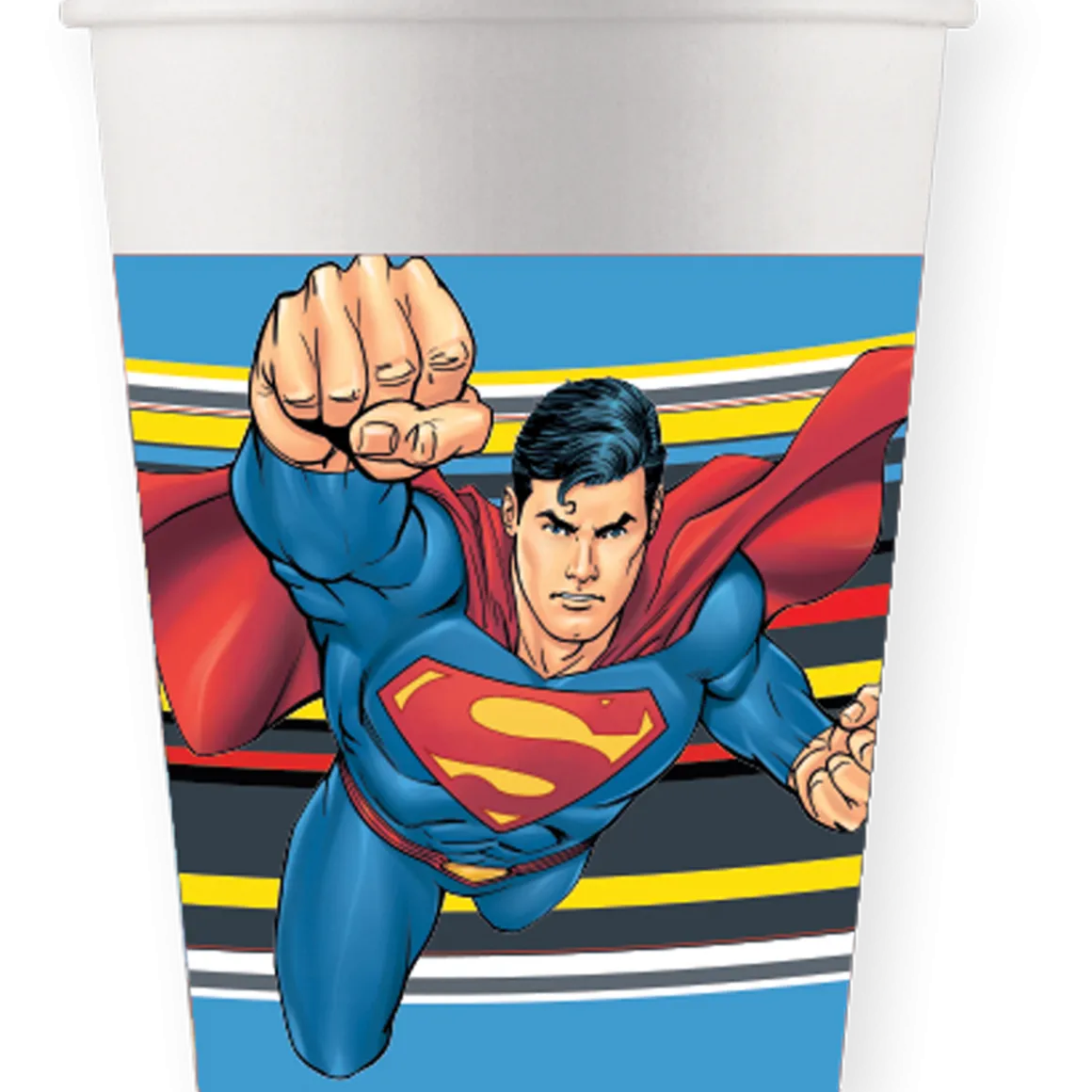 Pappersmuggar, Superman 200 ml 8 st