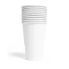 Pappersmuggar, vita 350 ml 10 st