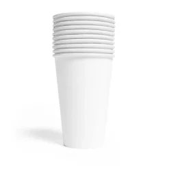 Pappersmuggar, vita 350 ml 10 st