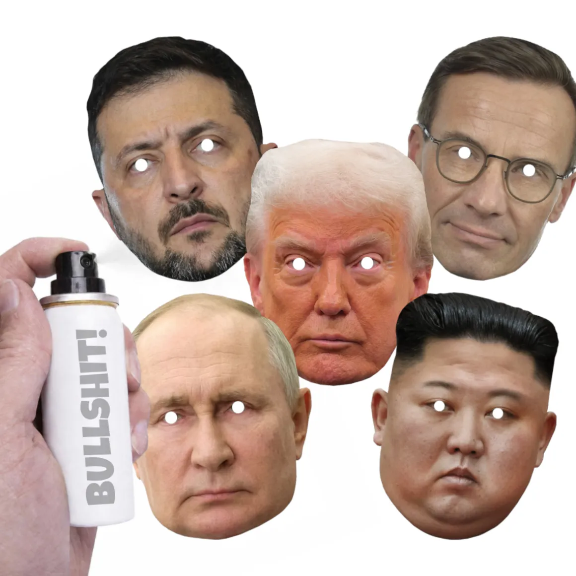 Pappmasker, världsledarkit