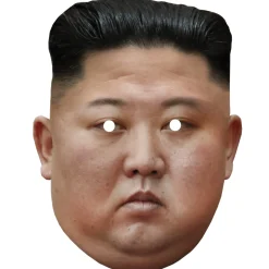 Pappmask, President Nordkorea
