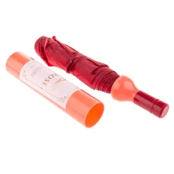 Paraply, vinflaska rosé 90 cm