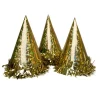 Partyhattar, guld 6 st