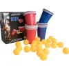Partyspel, Beer pong 24 muggar+ 24 bollar
