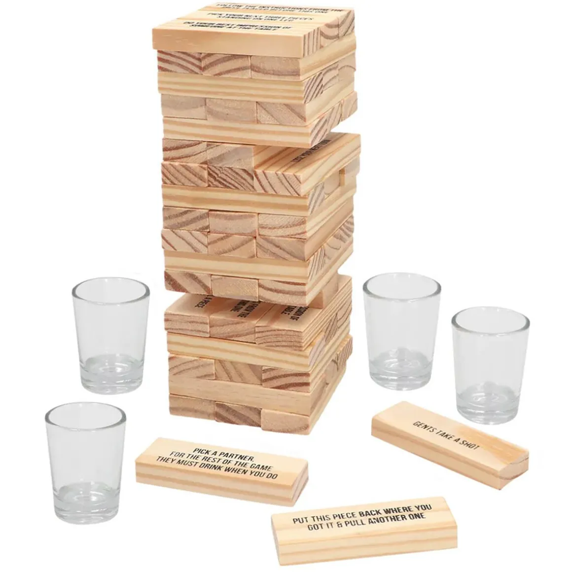 Partyspel, drinking tower