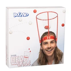 Partyspel, head basket shot
