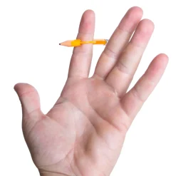 Pennan genom fingret