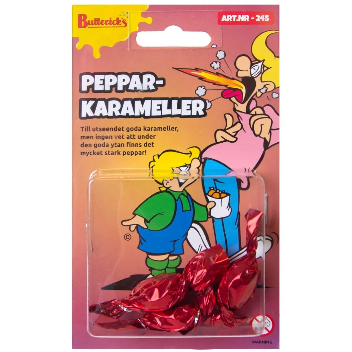 Pepparkarameller, 3 st