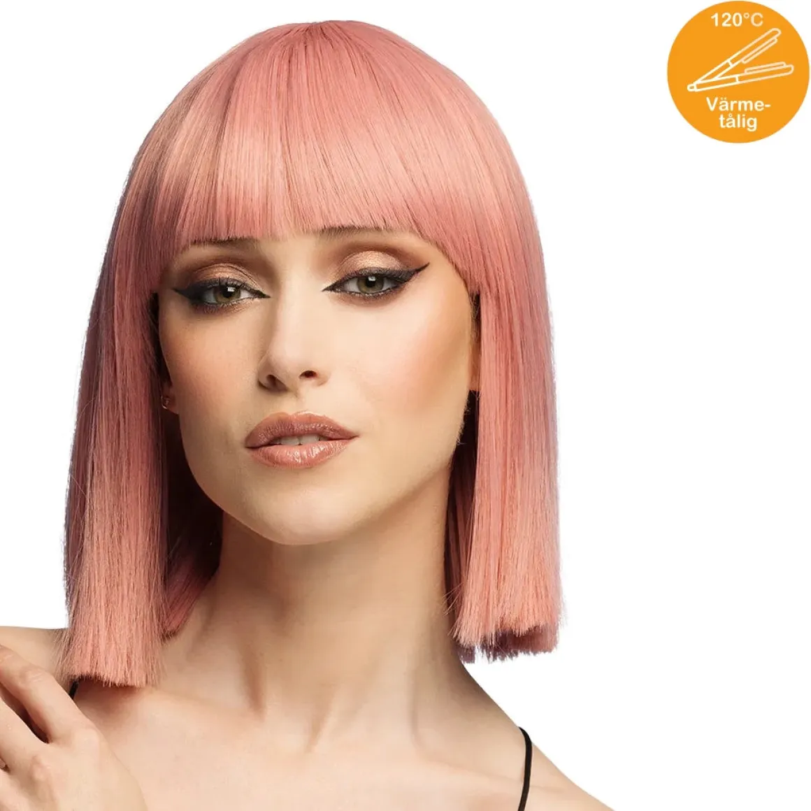 Peruk, Djamilla coral pink