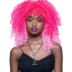 Peruk, Manic Panic Pink Passion Ombre Curl Girl