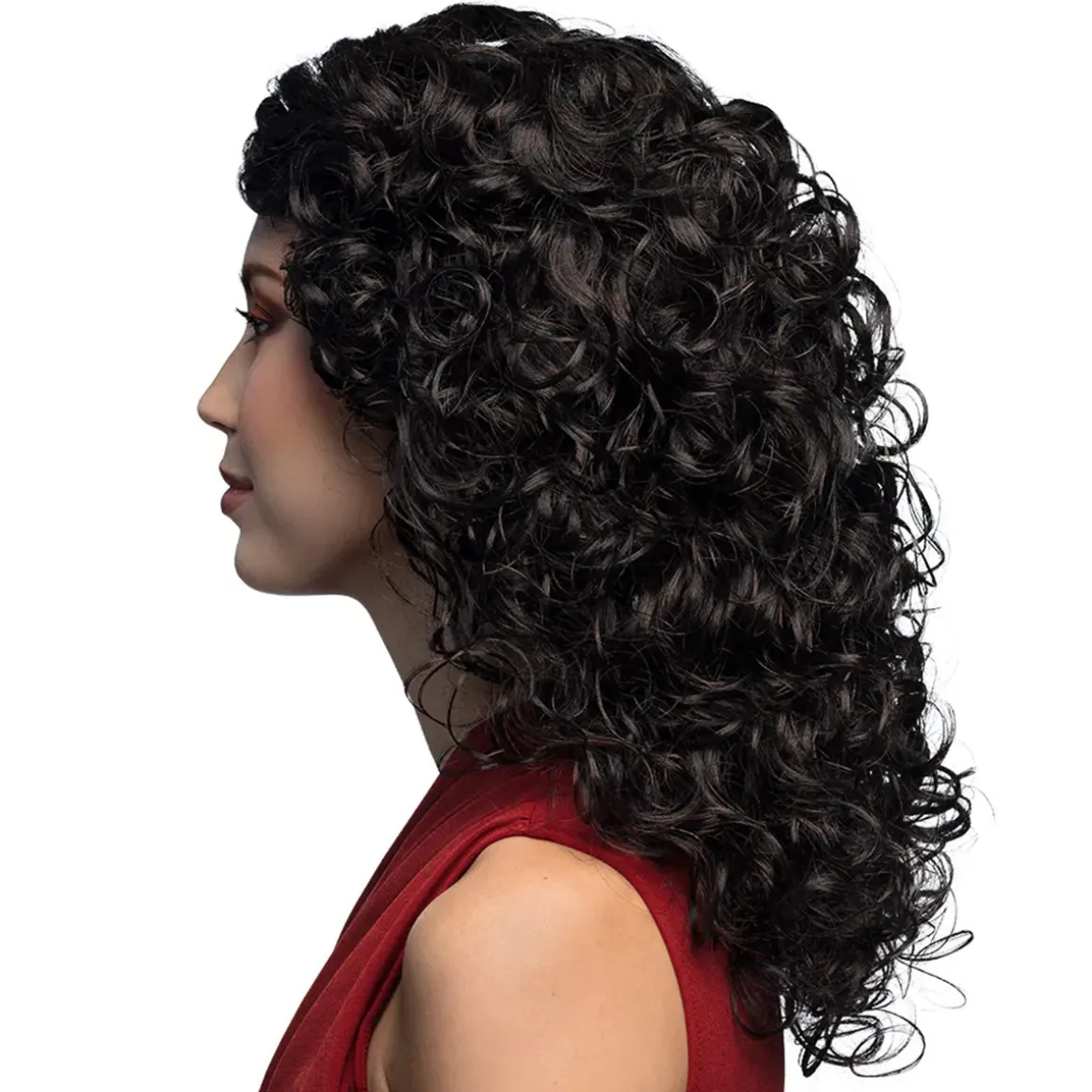 Peruk, Norah brown/black
