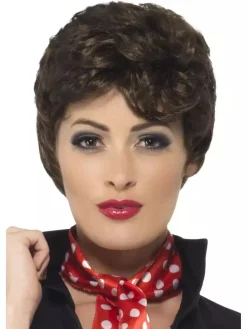 Peruk, 50-tal Grease rizzo brun
