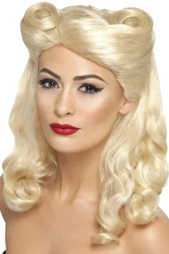 Peruk, 40-tal pin-up blond