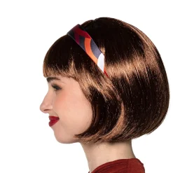 Peruk, 50-tal pin-up med pannband