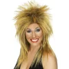 Peruk, 80-tal rock diva brun