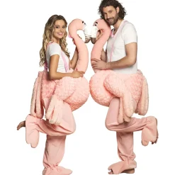 Piggyback, flamingo rosa