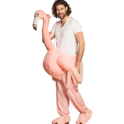Piggyback, flamingo rosa