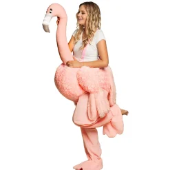 Piggyback, flamingo rosa