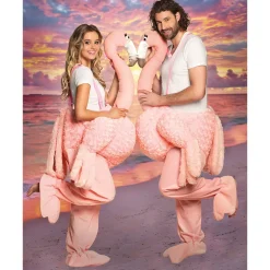 Piggyback, flamingo rosa