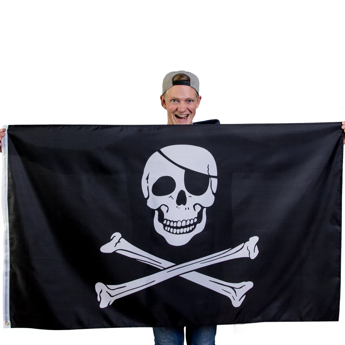 Piratflagga, 150x90 cm