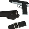Pistol med hölster, 22 cm