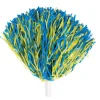 Pom-pom, blå/gul 180 g