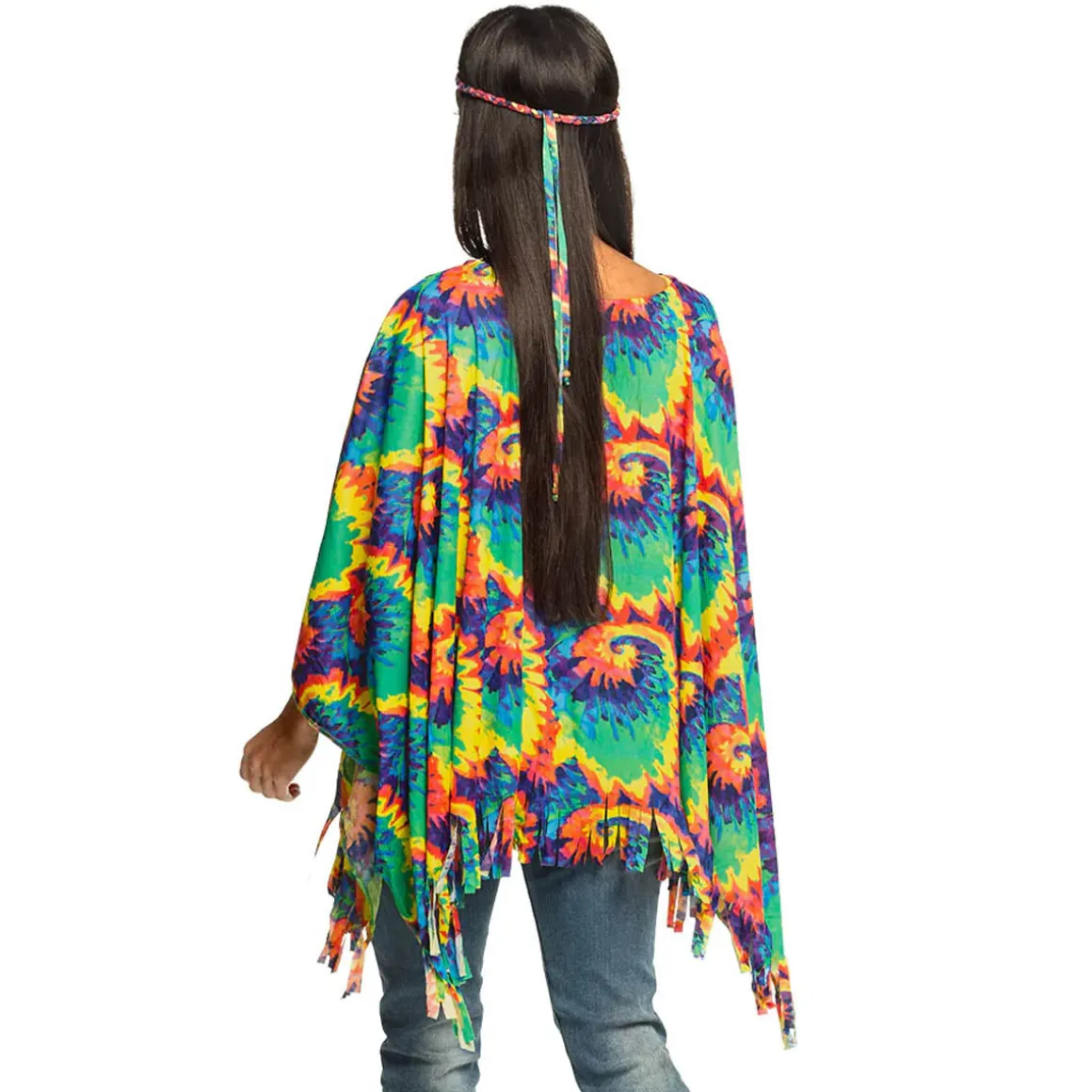 Poncho, hippie one size