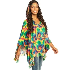 Poncho, hippie one size