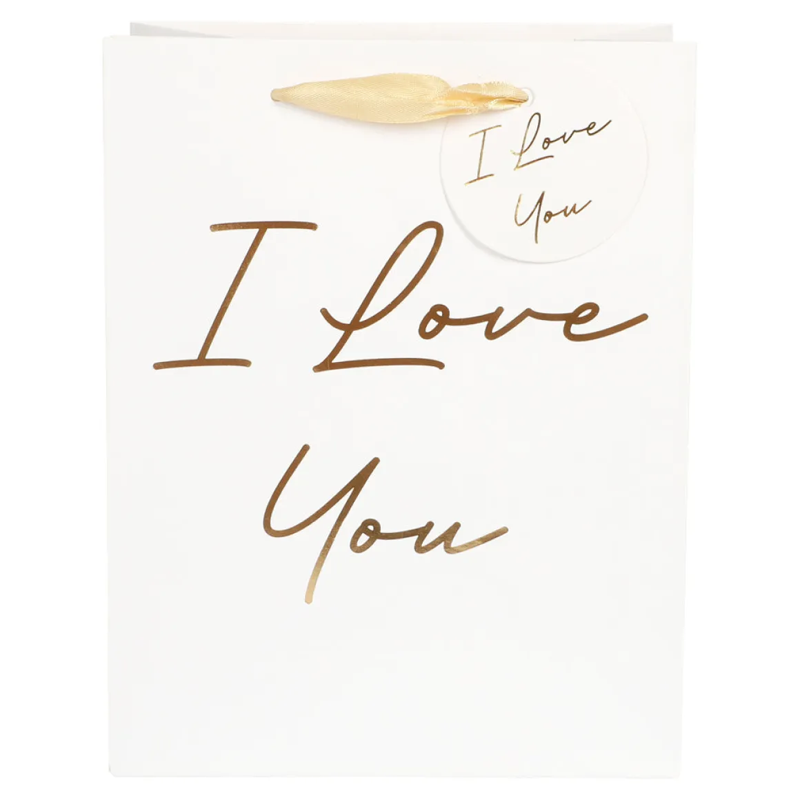 Presentpåse, I love you 18x23x10 cm